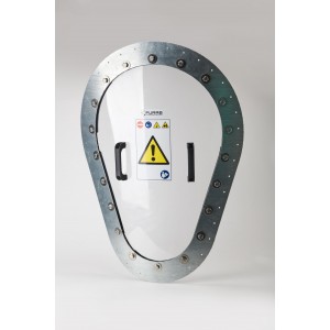 Klarglaslucka för enkel kontroll & service